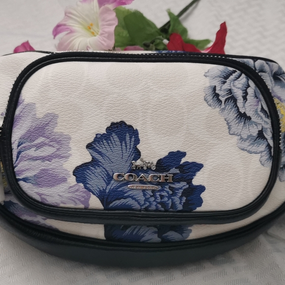 NWT Coach Belt Bag Kafe Fasset Print - Picture 3 of 6